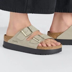 NWT Papillo Birkenstock Arizona PAP Flex Platform
Sandals Size 41 Women’s